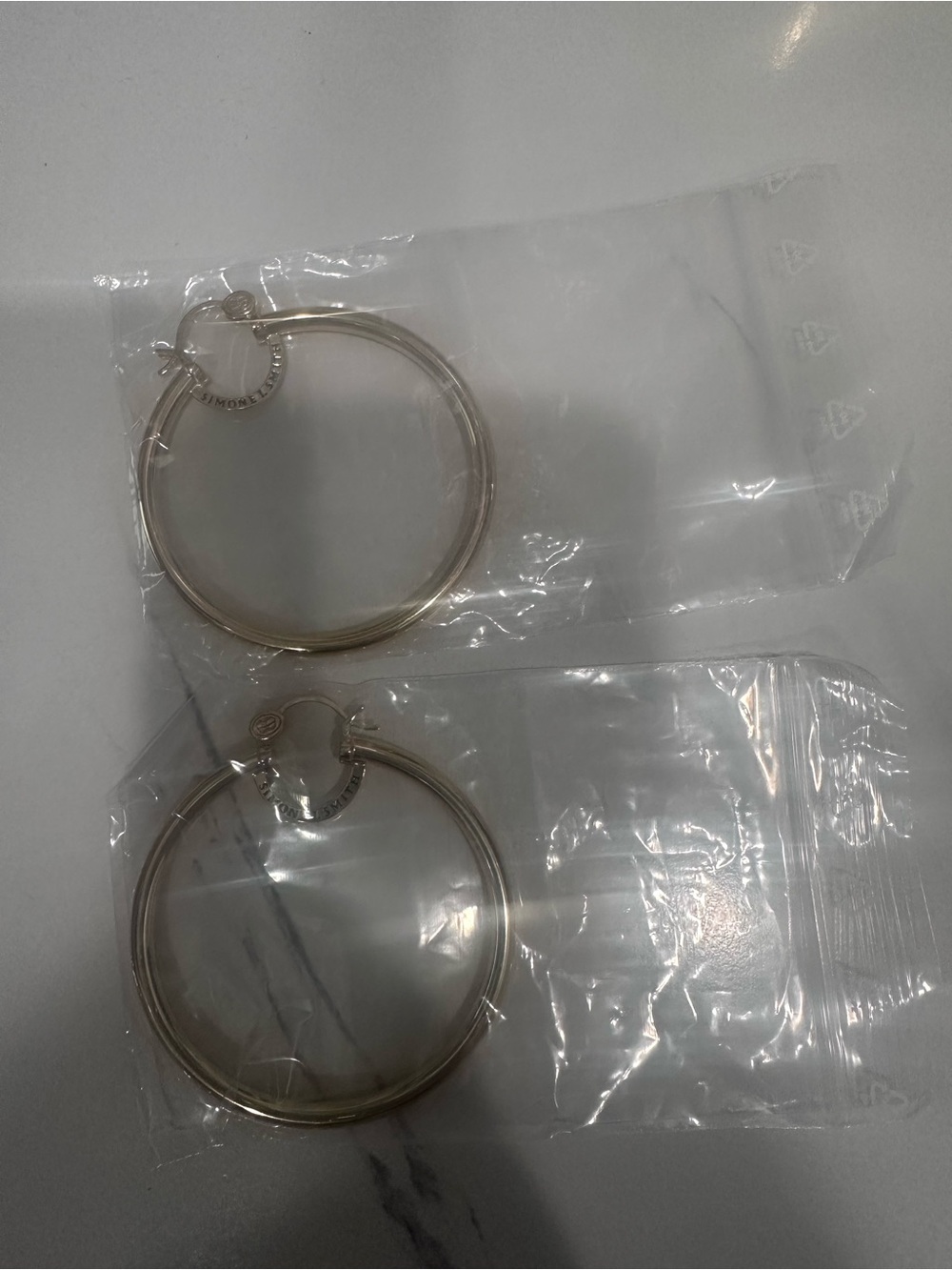 Large Gold Hoop Earrings for Women by - Picture 5 of 5